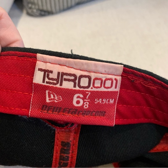 New Era Rutgers University Scarlet Knights New Jersey Collegiate Fitted Cap Hat - Picture 6 of 6